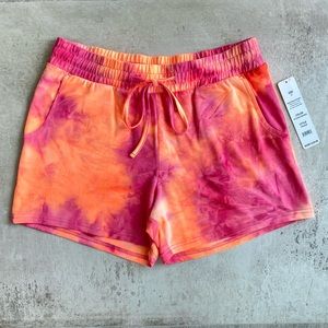 NEW! VOGO French Terry Tie Dye Shorts Size MED